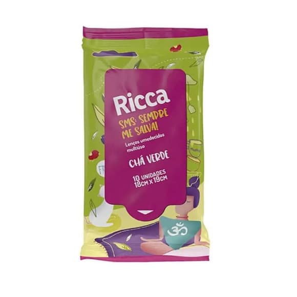 LENCO UMED RICCA REFRESC C/10 CHA VER