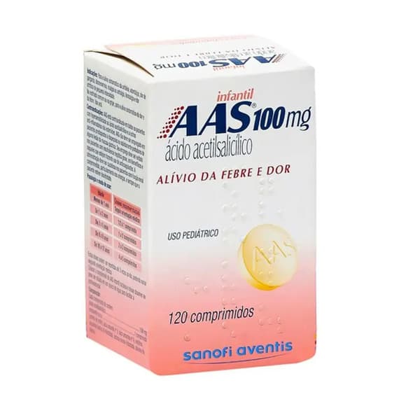 A A S 100MG INF 120CP