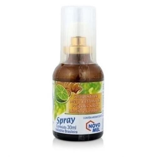 SPRAY PROPOLIS MEL, GENGIBRE E LIMA