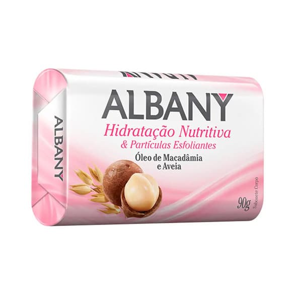 SAB ALBANY SUAVE FEM AMENDOA E MEL 90G