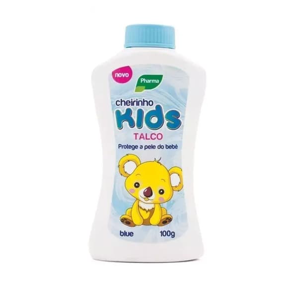 TALCO CHEIRINHO KIDS BLUE 100G