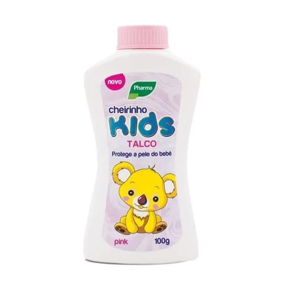 TALCO CHEIRINHO KIDS PINK 100G