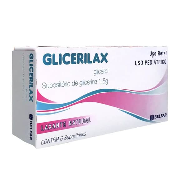 GLICERILAX PEDIATRICO C/6