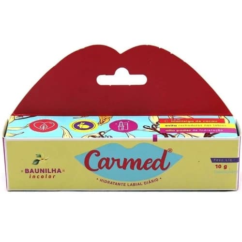 CARMED LABIAL BAUNILHA 10G