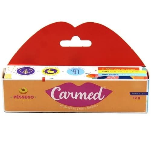 CARMED LABIAL PESSEGO 10G