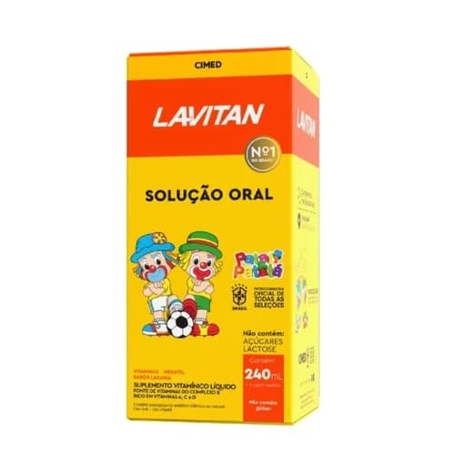 LAVITAN VIT INF CBF SOL OR FR 240ML LAR