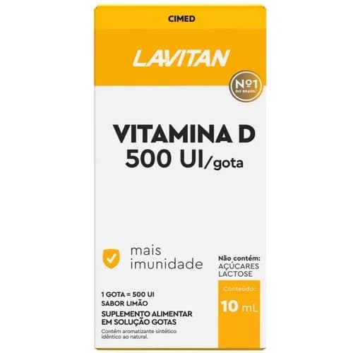 VITAMINA D 500UI GOTAS 10ML