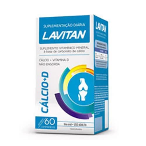 LAVITAN CALCIO+D 60 DRAGEAS