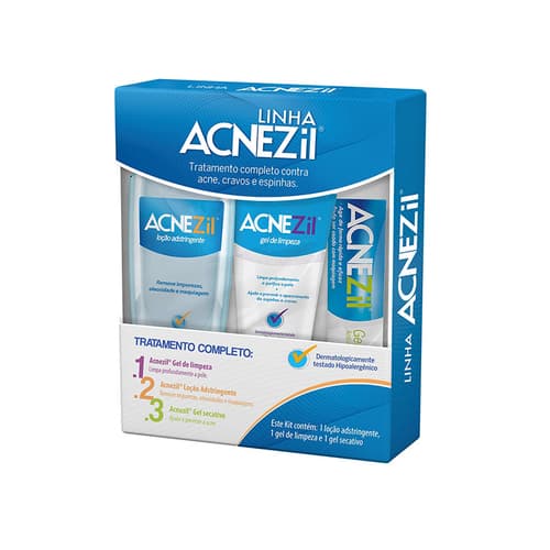 KIT ACNEZIL (GELSEC+ GEL LIMP+LOCAO)