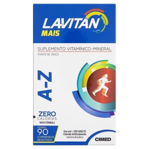LAVITAN MAIS A-Z 90 DRAGEAS
