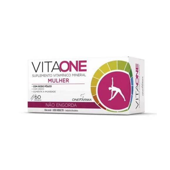 VITAONE MULHER C/60 DRAGEAS