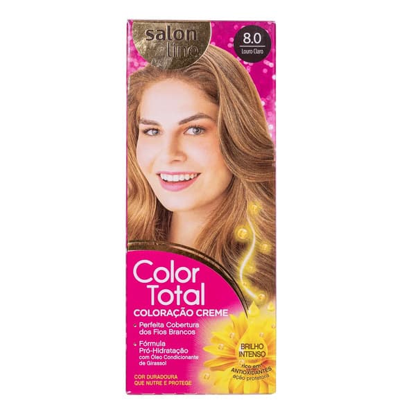 TINT SALON LINE 8,0 LOURO CLARO