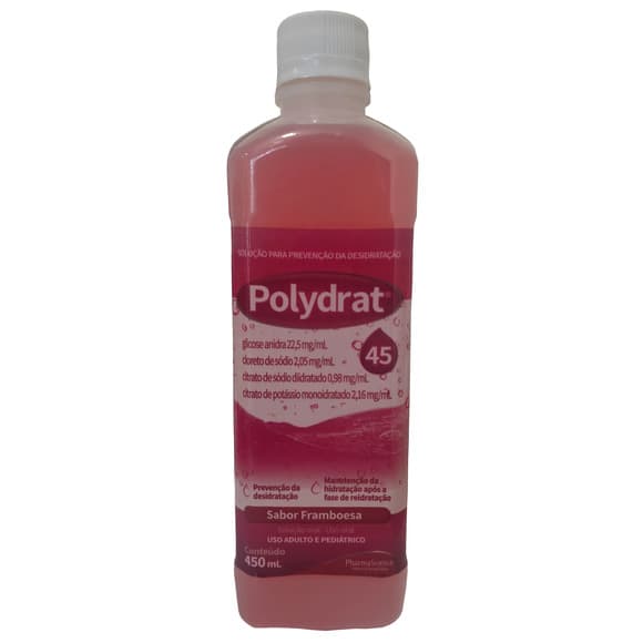 POLYDRAT SOL 450ML FRAMB