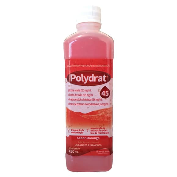POLYDRAT 45 450 ML MORANGO