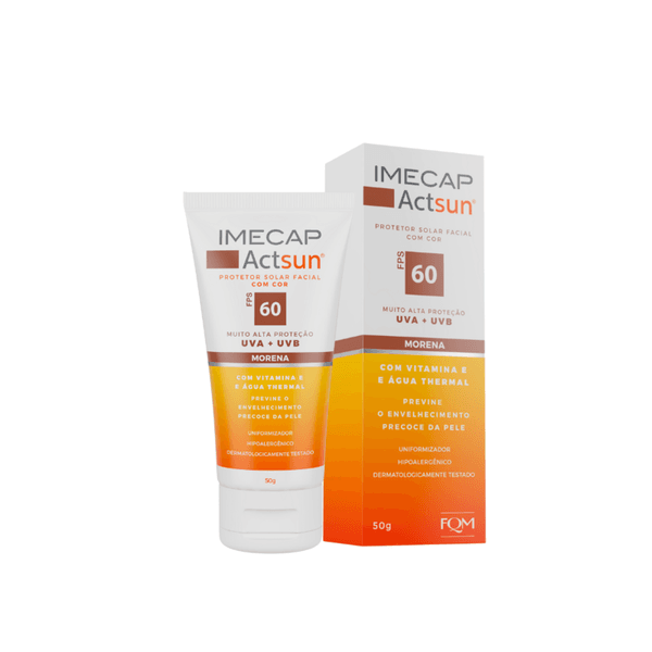 IMECAP ACTSUN FPS60 MORENA 50G