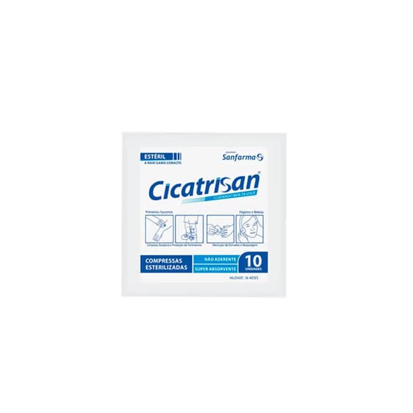 COMPRESSA SANFARMA CICATRISAN C/10