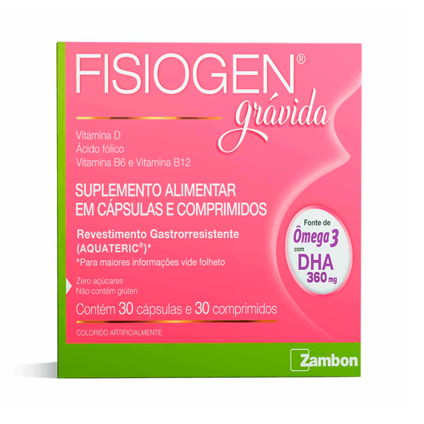 FISIOGEL GRAVIDA 30 CP E 30CPS