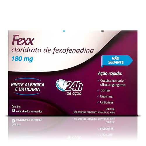 FEXX 180MG 10CP REV PVDC