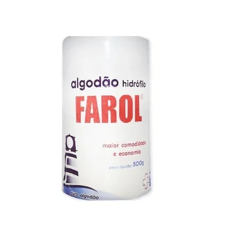 ALG ROLO HIDROFILO FAROL 500GRS