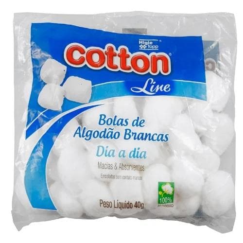 ALG COTTON BOLA BRANCA 40G