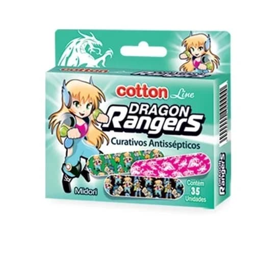 CURATIVO DRAGON  RANGERS 35 UNIDADES