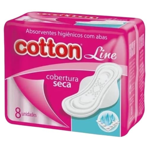 ABS COTTON C/ABAS SECA C/8