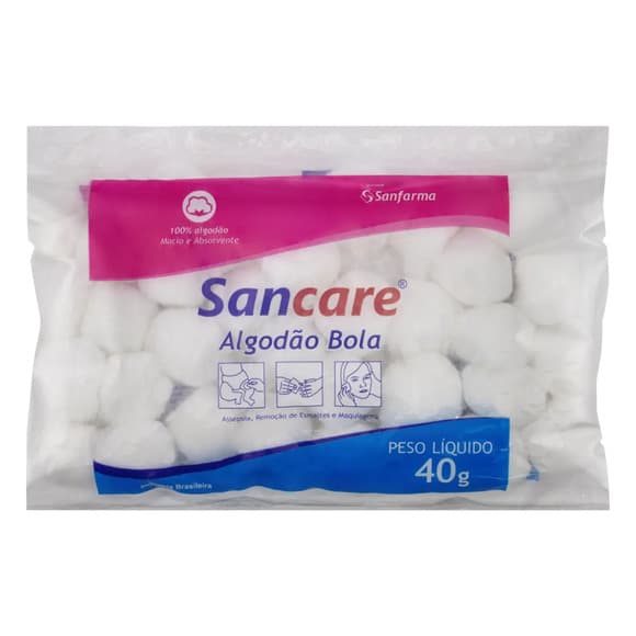 ALGODAO SANCARE BOLAS 40G