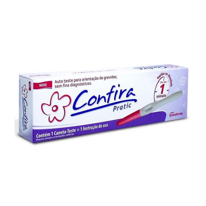 TESTE DE GRAVIDEZ CONFIRA C/01 CANETA