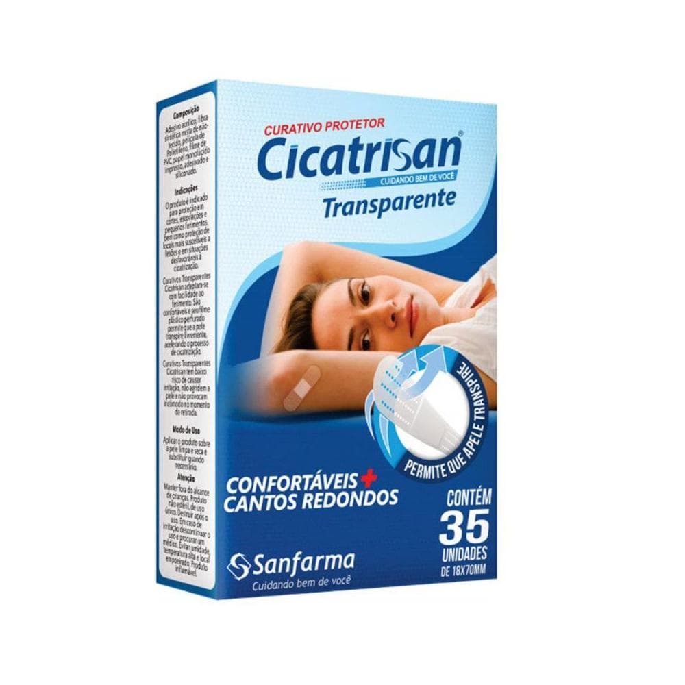 CURATIVO CICATRISAN C/35 TRANSPARENTE