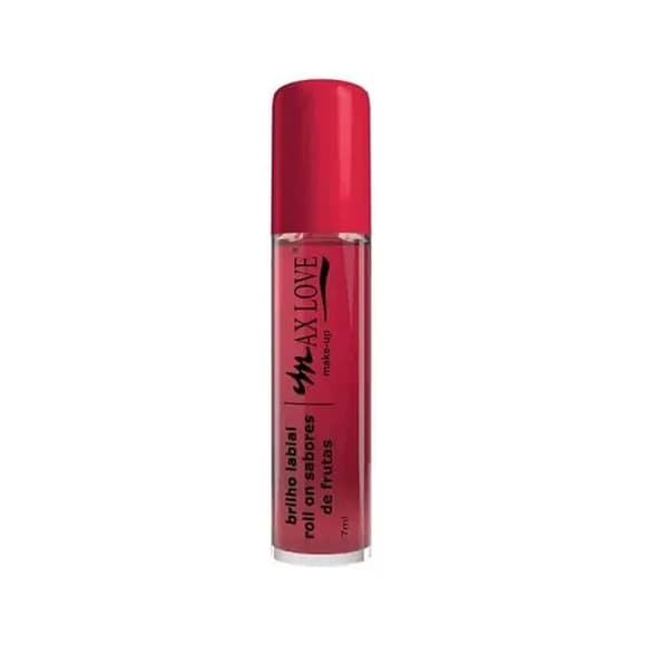 BRILHO LABIAL ROLLON MAXI LOVE MORANGO