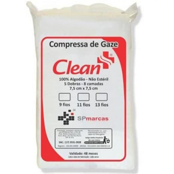 COMPRESSA GAZE CLEAN 11 FIOS 200g