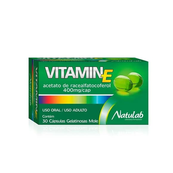 VITAMINA E 400MG 30 CAPS