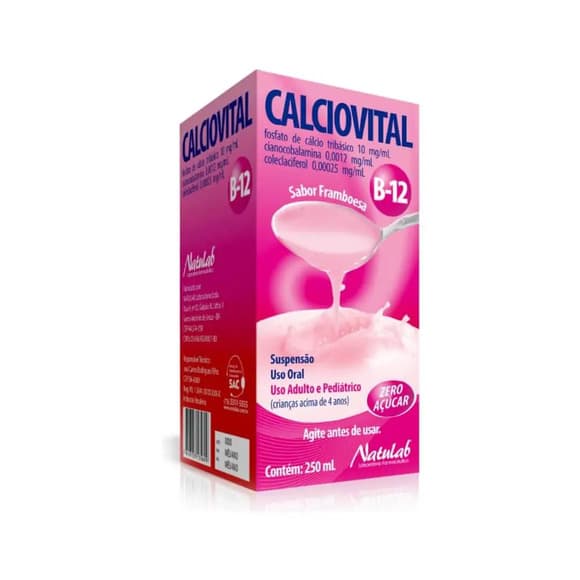 CALCIOVITAL SUSPENS B12 D3 250ML