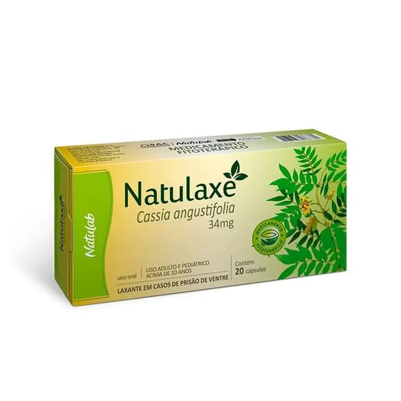 NATULAXE 34MG/CAP C/ 20CAPS