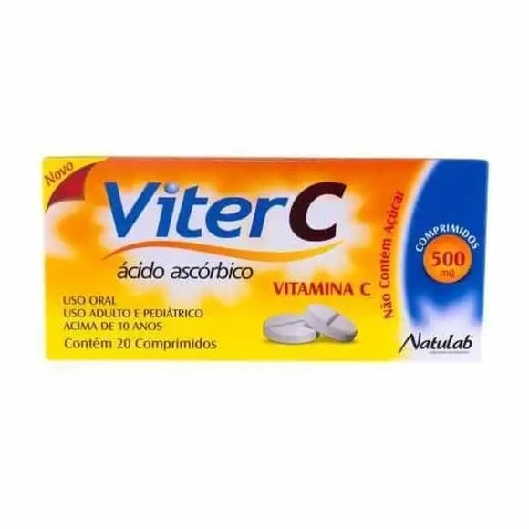 VITER C 500MG 20CPR