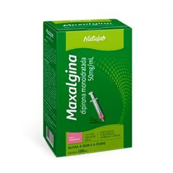 MAXALGINA INFANTIL 100 ML C/SERINGA