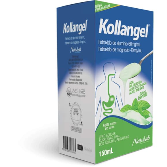 KOLLANGEL TABS MENTA 16 CPR MASTIGAVEIS