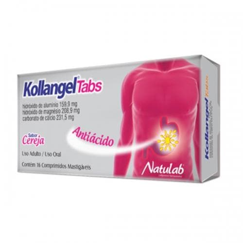 KOLLANGEL TABS CER 16 CPR MASTIGAVEIS
