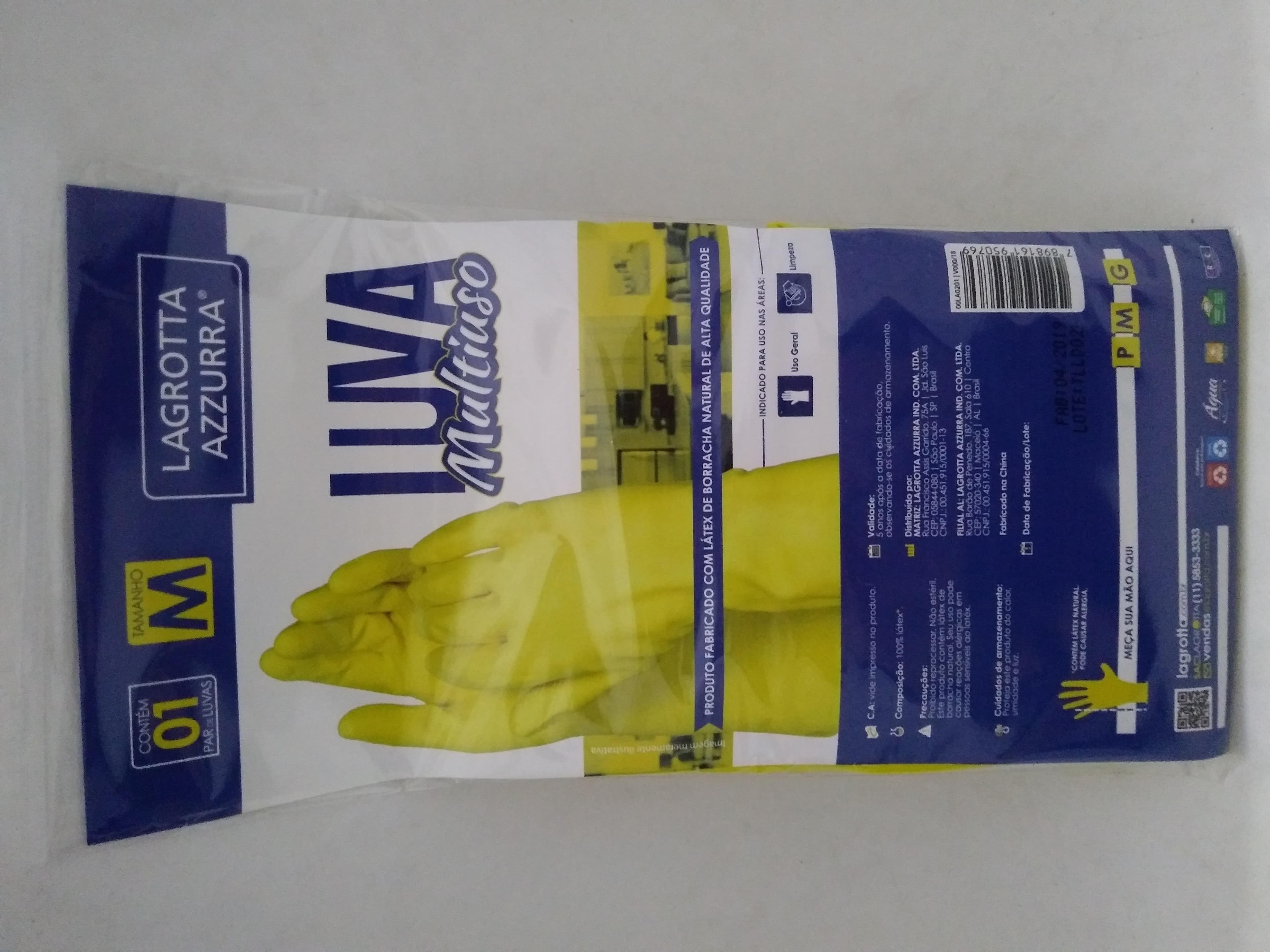 LUVAS MULTI M 1 PAR DE LUVAS