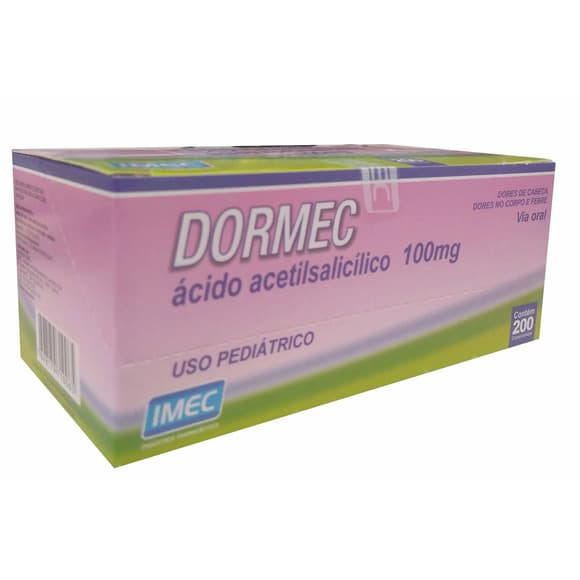 DORMEC INFANTIL 100MG C/10 COMP