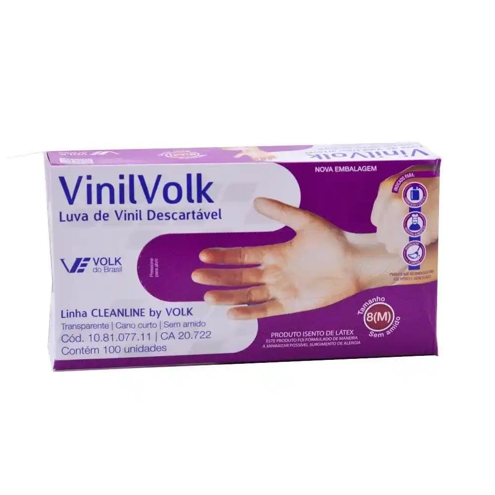 LUVA VINIL COM AMIDO GG VOLK