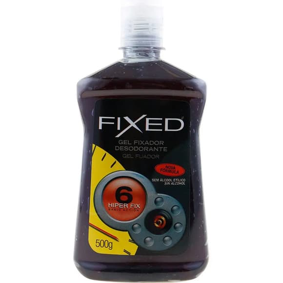 GEL FIX FIXED 500G BLACK 6 FIX