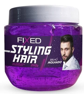 GEL FIX FIXED ROXO  240G