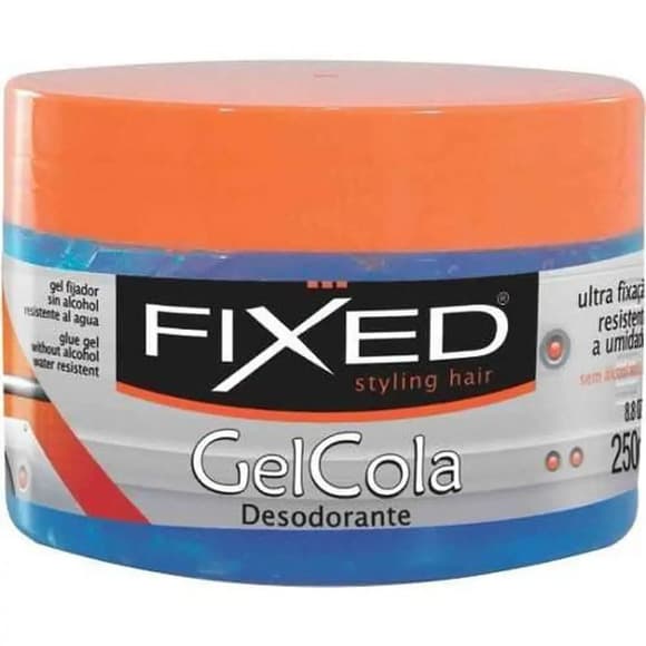 GEL FIX COLA FIXED AZUL 250G