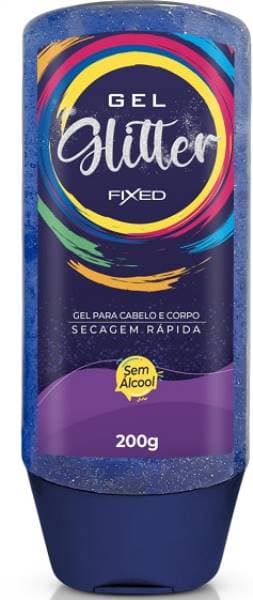 GEL GLITER FIXED AZUL ESCURO 200G