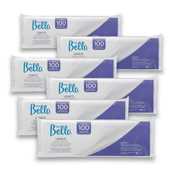 LENCO DEPIL BELLA C/100 UNIDADES