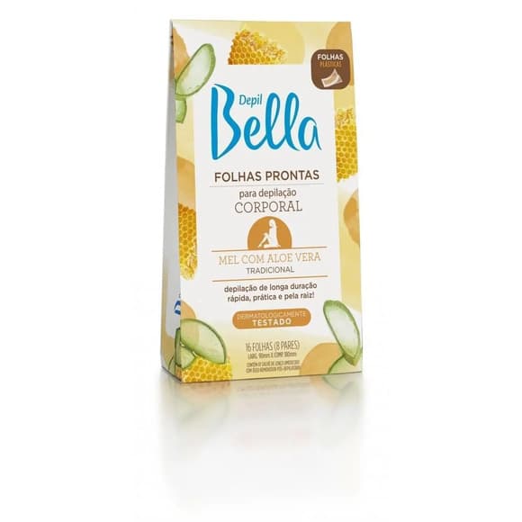 FOLHA DEPIL CORPORAL DEPIL BELLA 16 UNID