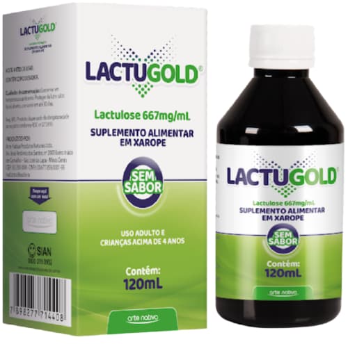 LACTUGOLD SEM SABOR 120ML
