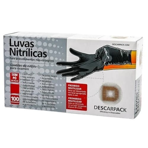 LUVAS NITRILICAS DESCARPACK TAM G