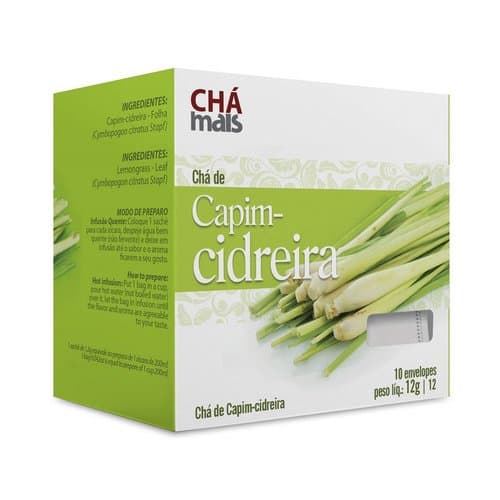 CHA CAPIM CIDREIRA 10 ENV CHA MAIS